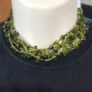 Necklace and earrings